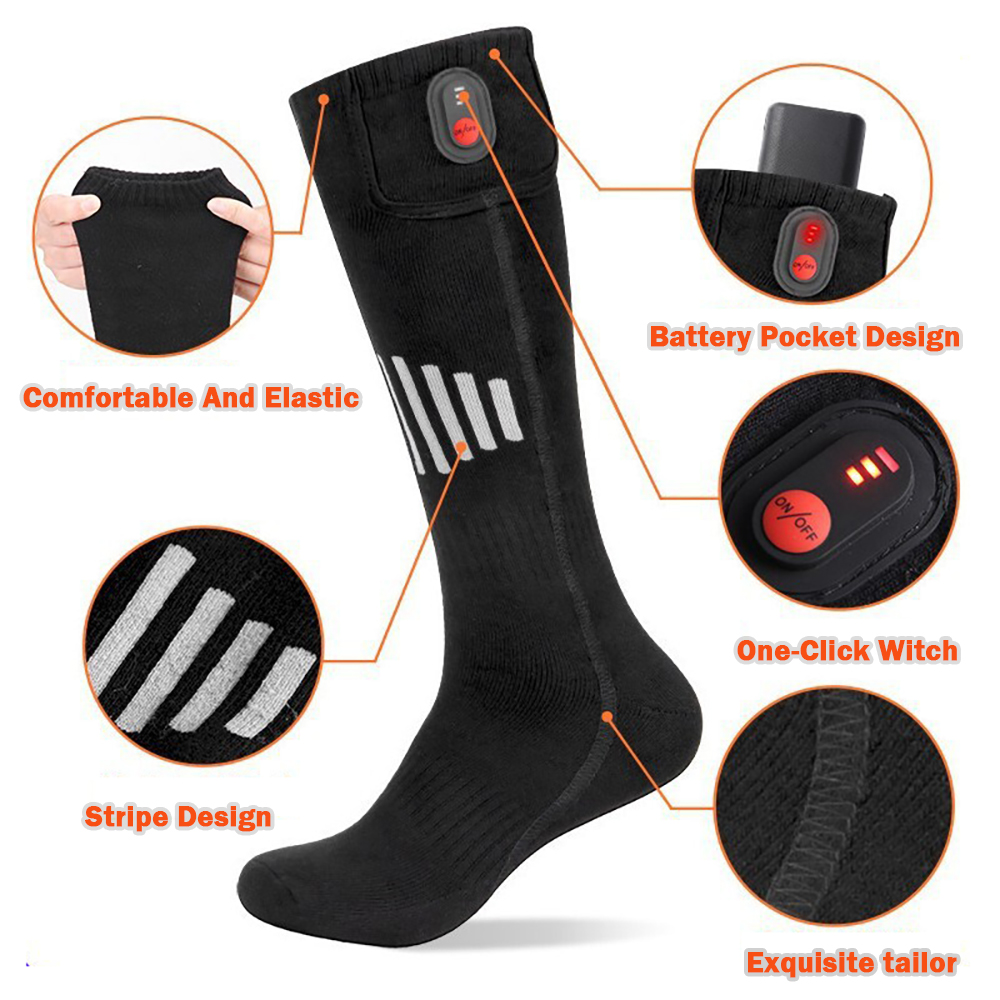 Winter Heated Socks With Batte - Thermal Sock Winter ulasan dan harga