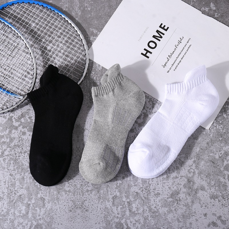 1/5/10 Pairs Unisex Cotton Spo - Ankle Sock Low Cut ulasan dan harga