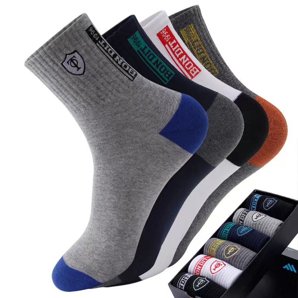 Men's5/10-Pack Premium Thermal - Cotton Crew Sock Pack ulasan dan harga