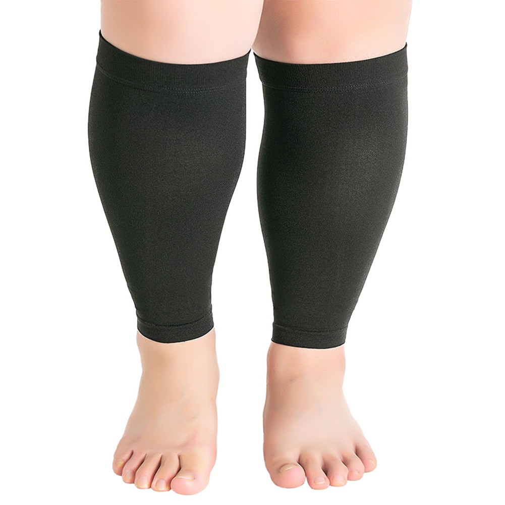 1 Pair Fitness Running Compres - Compression Sleeve Calf ulasan dan harga