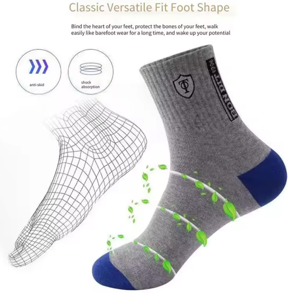 Men's 20-Pack Premium Thermal  - Cotton Crew Sock Pack ulasan dan harga