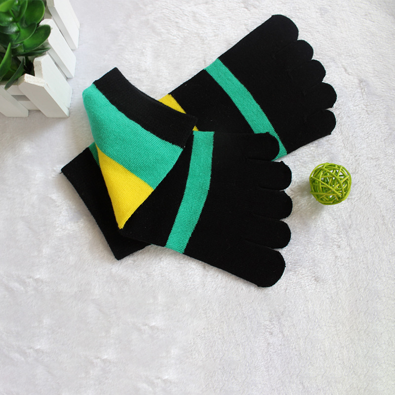 1/5 Pairs Men Five Toe Socks C - Ankle Sock Low Cut ulasan dan harga