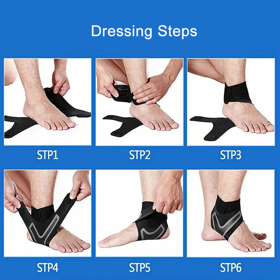 1 Pc Ankle Brace Support Compr - Ankle Brace Sock ulasan dan harga