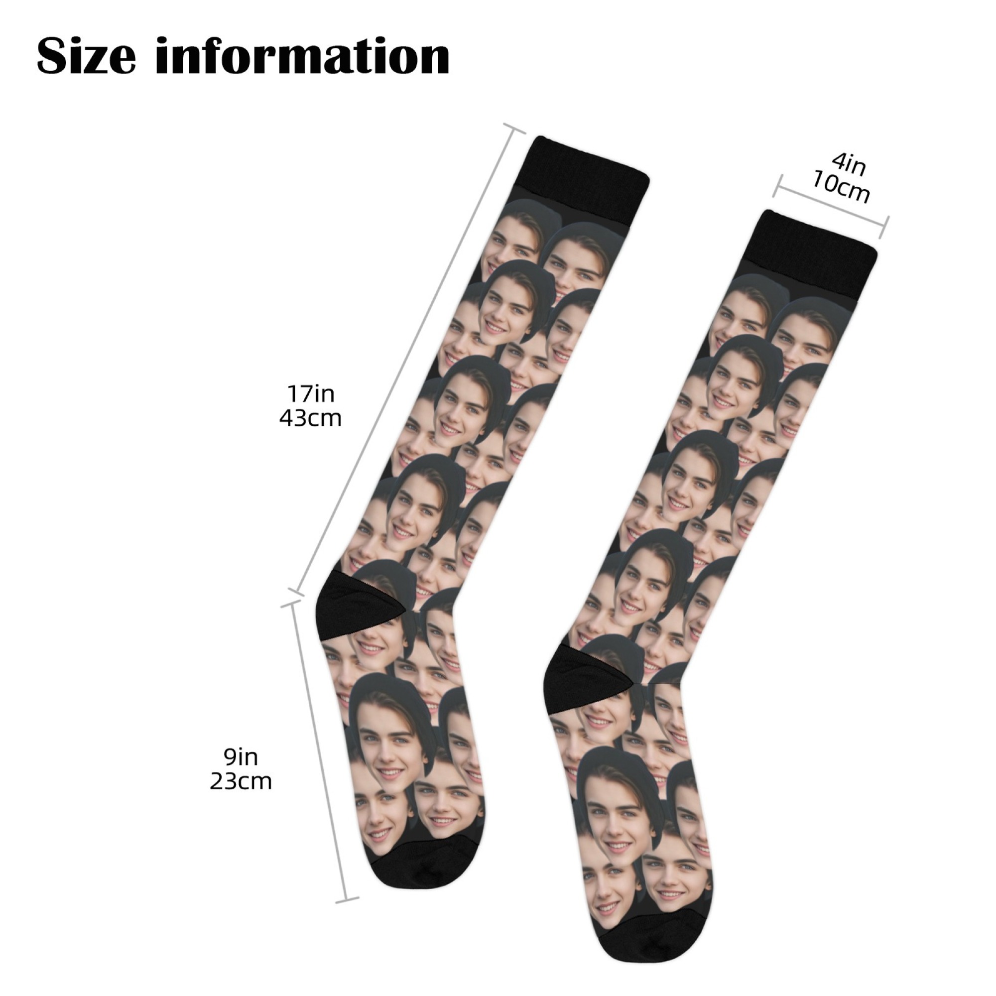Custom avatar socks for men an - No Show Sock Women ulasan dan harga