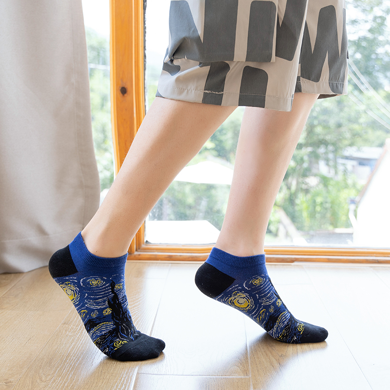 1/5 Pairs Combed Cotton Ankle  - Ankle Sock Low Cut ulasan dan harga