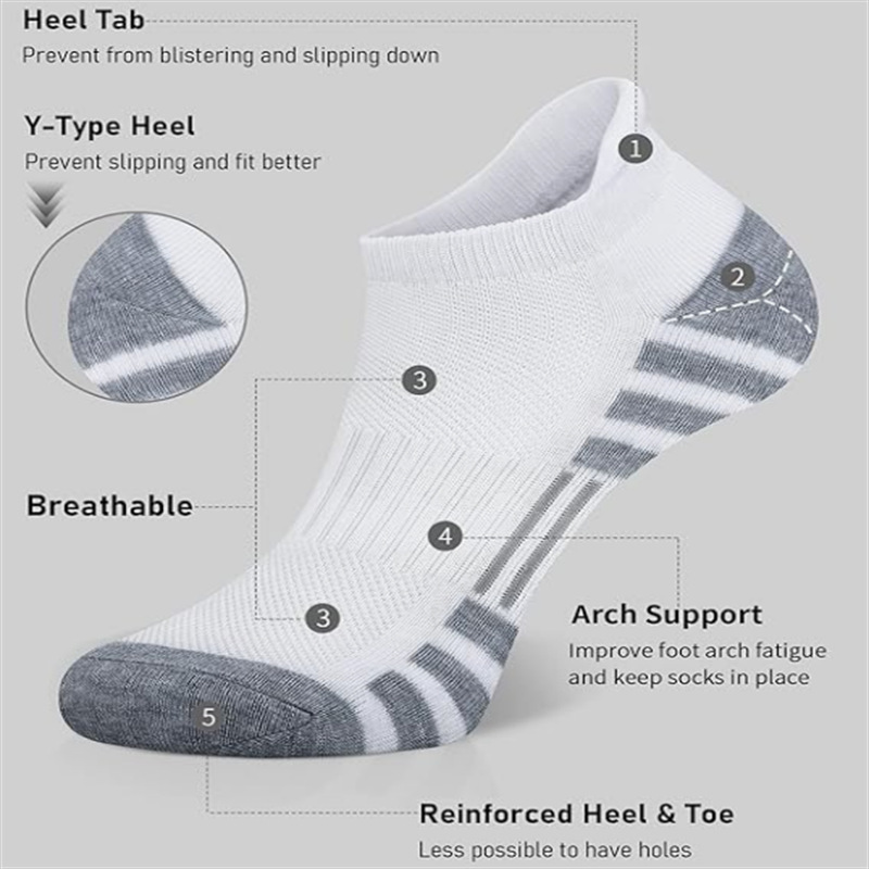Unisex Plush Terry Ankle Socks - Ankle Sock Low Cut ulasan dan harga
