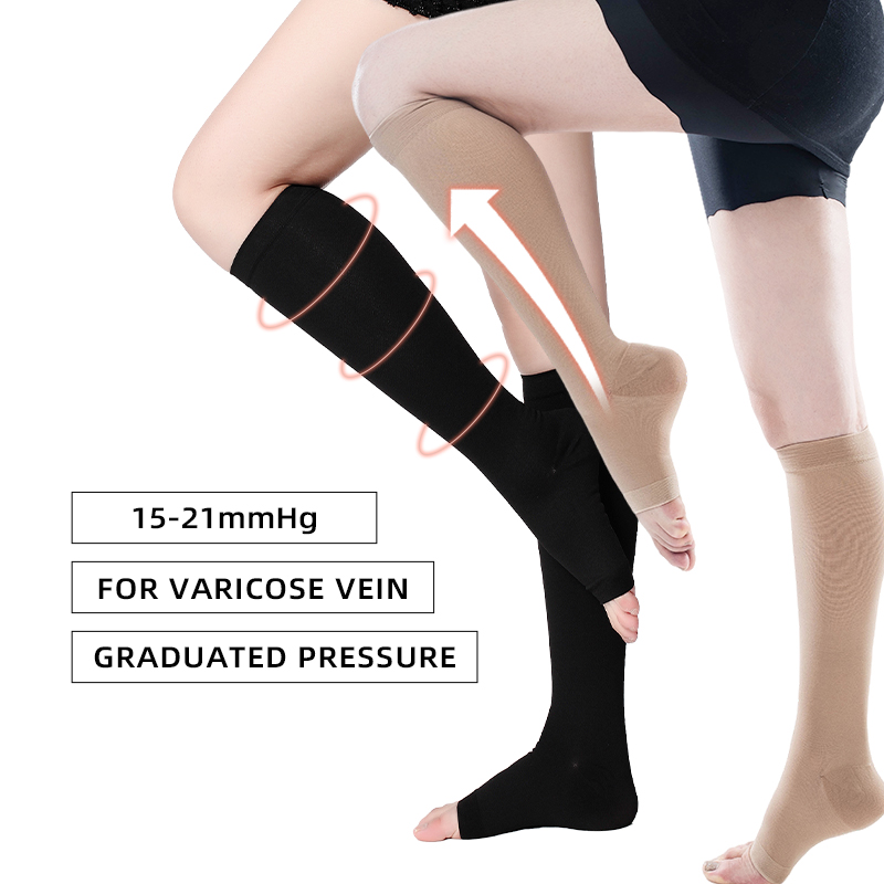 S-5XL 2pcs/Pair Medical Compre - Compression Sleeve Calf ulasan dan harga